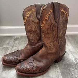 Tony Lama Women's Bark Santa Fe VF6004 Boot
